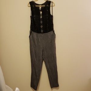 Anthropologie Elevenses Sleeveless Jumpsuit